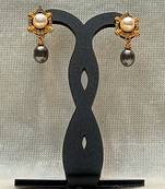 Mannat raj pearls and jewellers natural hyderabadi daily wear danglers