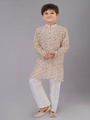 Mono Fabric-Polystar Boy's Kurta Pyjama 1