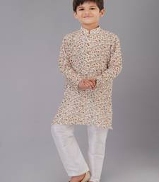 Mono Fabric-Polystar Boy's Kurta Pyjama