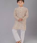 Mono Fabric-Polystar Boy's Kurta Pyjama