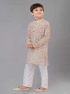 Mono Fabric-Polystar Boy's Kurta Pyjama 2