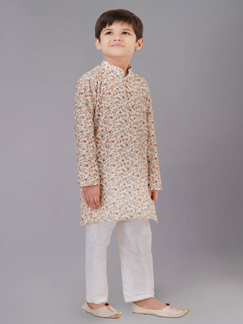 Mono Fabric-Polystar Boy's Kurta Pyjama