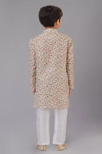 Mono Fabric-Polystar Boy's Kurta Pyjama