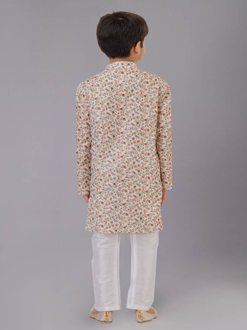 Mono Fabric-Polystar Boy's Kurta Pyjama