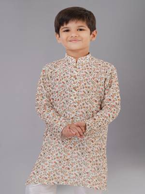Mono Fabric-Polystar Boy's Kurta Pyjama 5