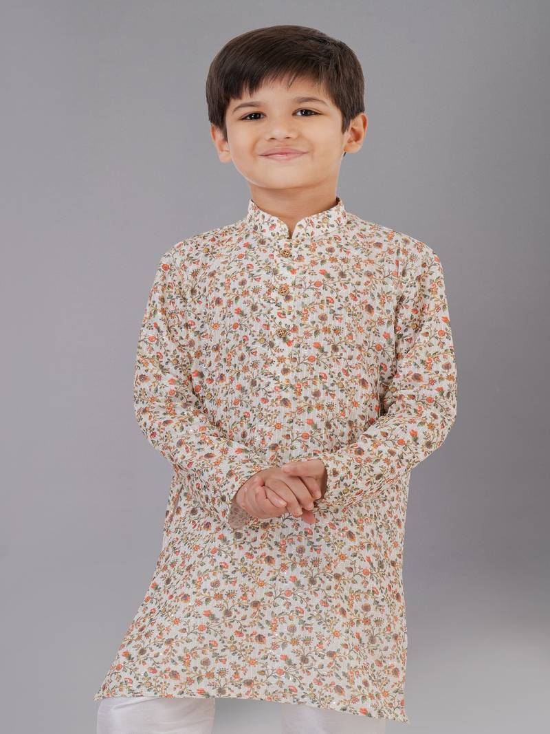 Mono Fabric-Polystar Boy's Kurta Pyjama