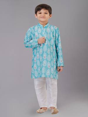 Mono Fabric-Polystar Boy's Kurta Pyjama 1