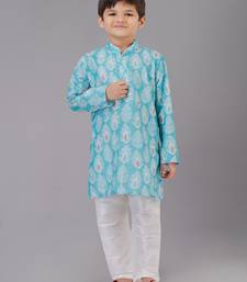 Mono Fabric-Polystar Boy's Kurta Pyjama