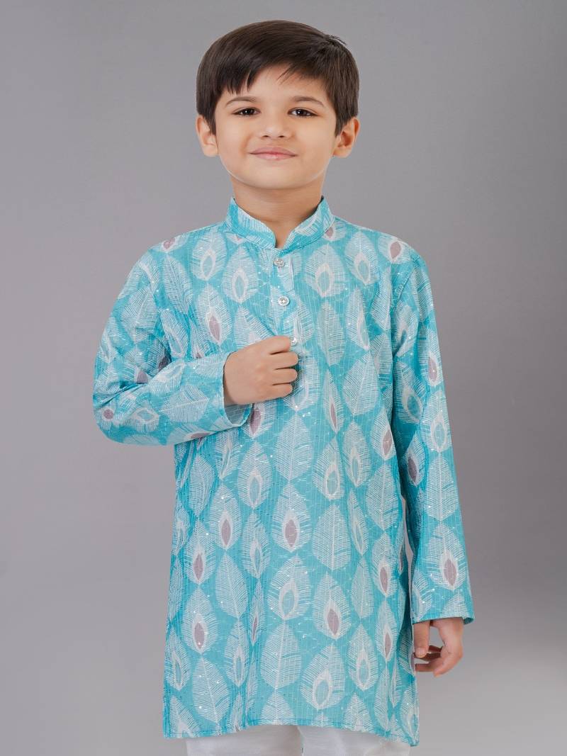 Mono Fabric-Polystar Boy's Kurta Pyjama