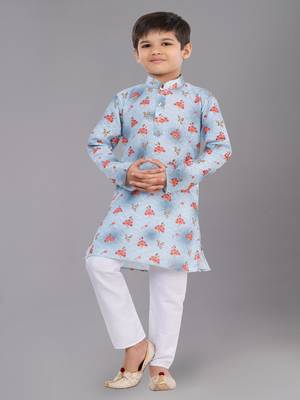 Mono Fabric-Polystar Boy's Kurta Pyjama 1