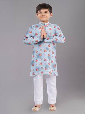 Mono Fabric-Polystar Boy's Kurta Pyjama 2