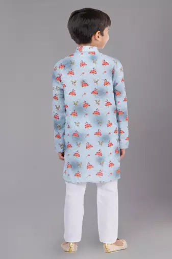 Mono Fabric-Polystar Boy's Kurta Pyjama