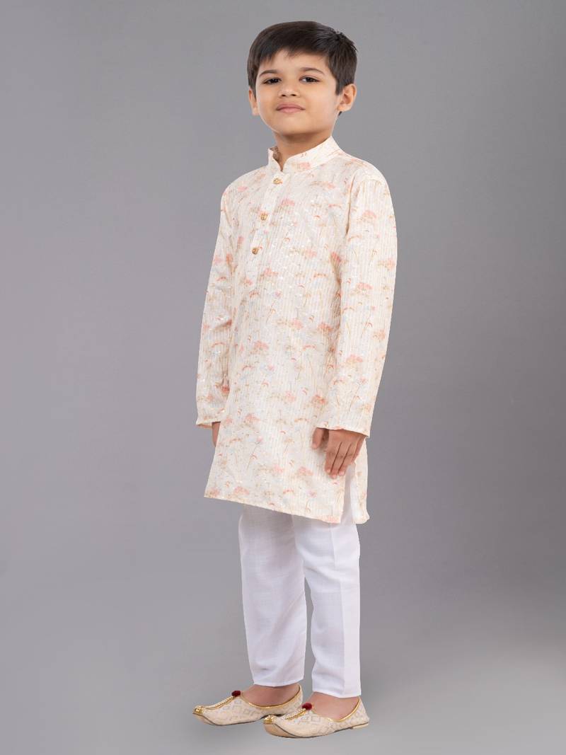 Mono Fabric-Polystar Boy's Kurta Pyjama