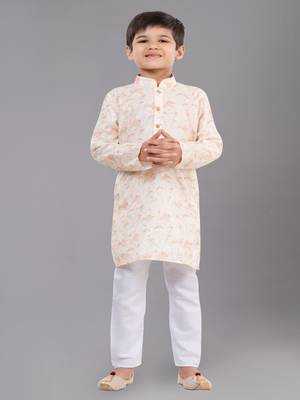 Mono Fabric-Polystar Boy's Kurta Pyjama 3