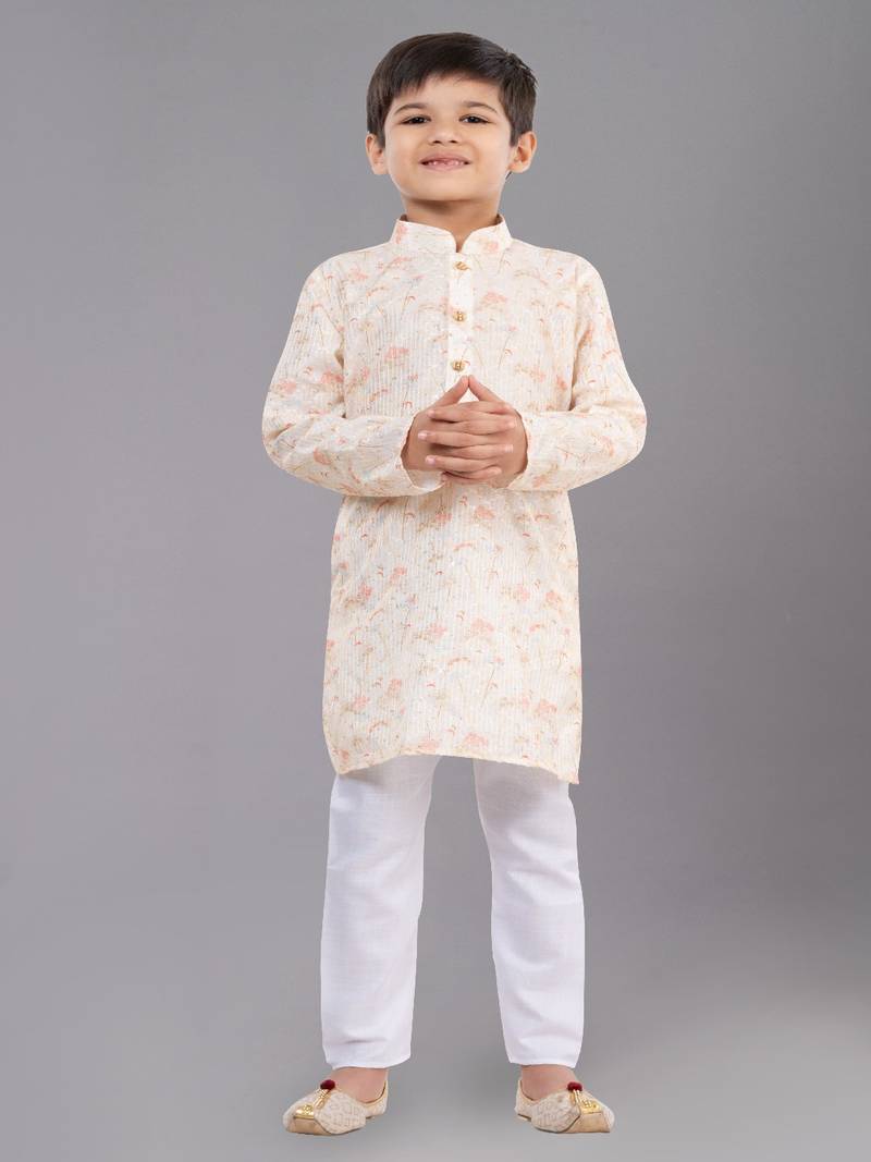 Mono Fabric-Polystar Boy's Kurta Pyjama