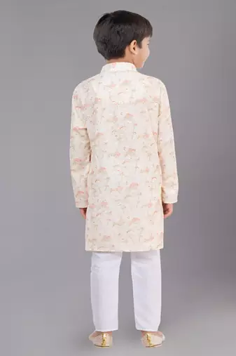 Mono Fabric-Polystar Boy's Kurta Pyjama
