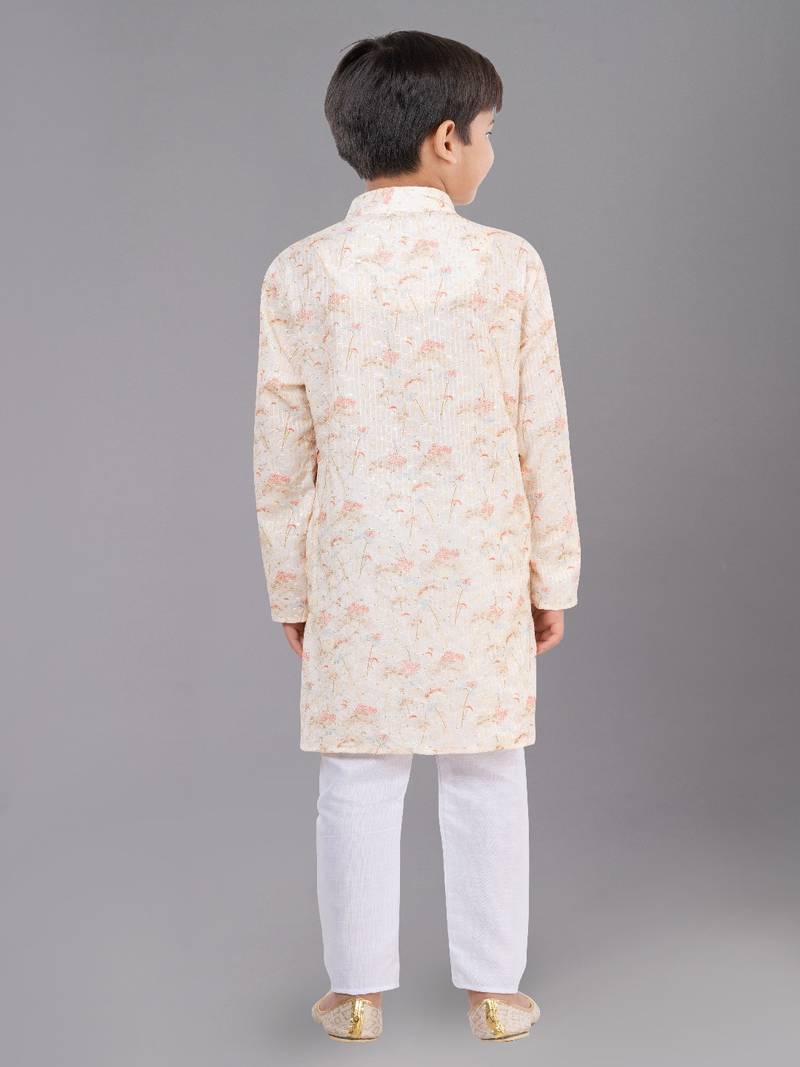 Mono Fabric-Polystar Boy's Kurta Pyjama