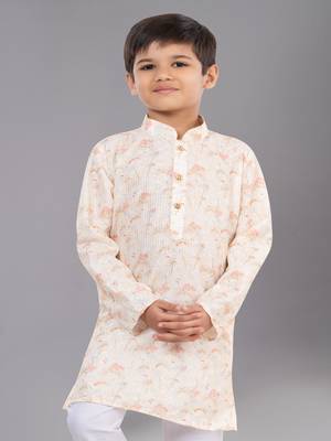 Mono Fabric-Polystar Boy's Kurta Pyjama 5