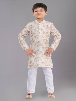 Mono Fabric-Polystar Boy's Kurta Pyjama 1