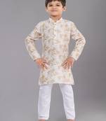 Mono Fabric-Polystar Boy's Kurta Pyjama
