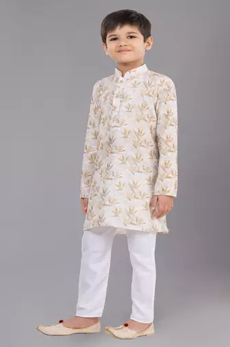 Mono Fabric-Polystar Boy's Kurta Pyjama