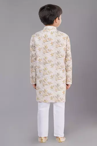 Mono Fabric-Polystar Boy's Kurta Pyjama