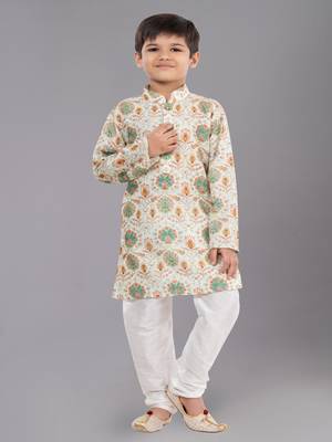 Mono Fabric-Polystar Boy's Kurta Pyjama 1