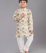 Mono Fabric-Polystar Boy's Kurta Pyjama