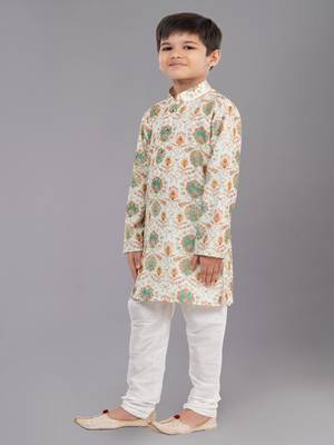 Mono Fabric-Polystar Boy's Kurta Pyjama 3