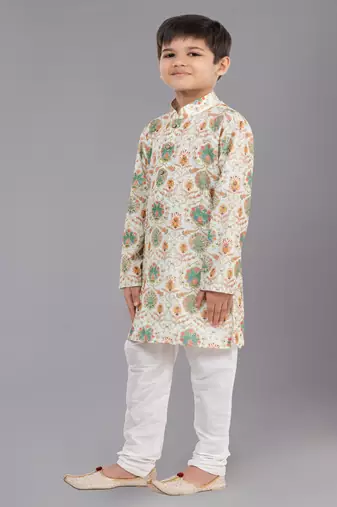 Mono Fabric-Polystar Boy's Kurta Pyjama
