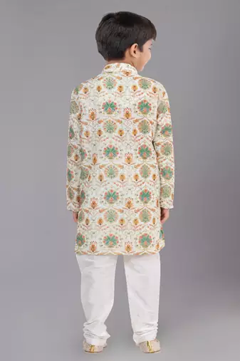 Mono Fabric-Polystar Boy's Kurta Pyjama