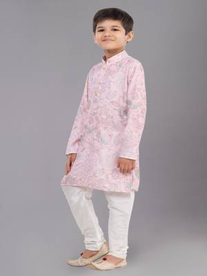 Mono Fabric-Polystar Boy's Kurta Pyjama 3