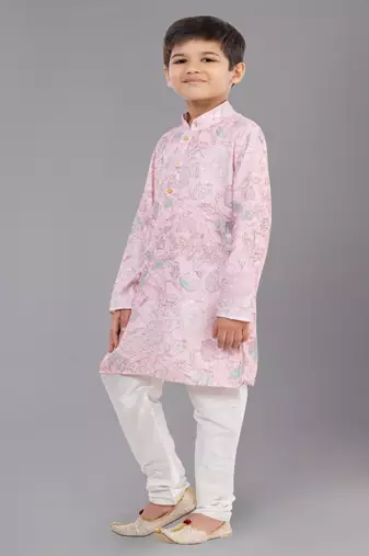 Mono Fabric-Polystar Boy's Kurta Pyjama