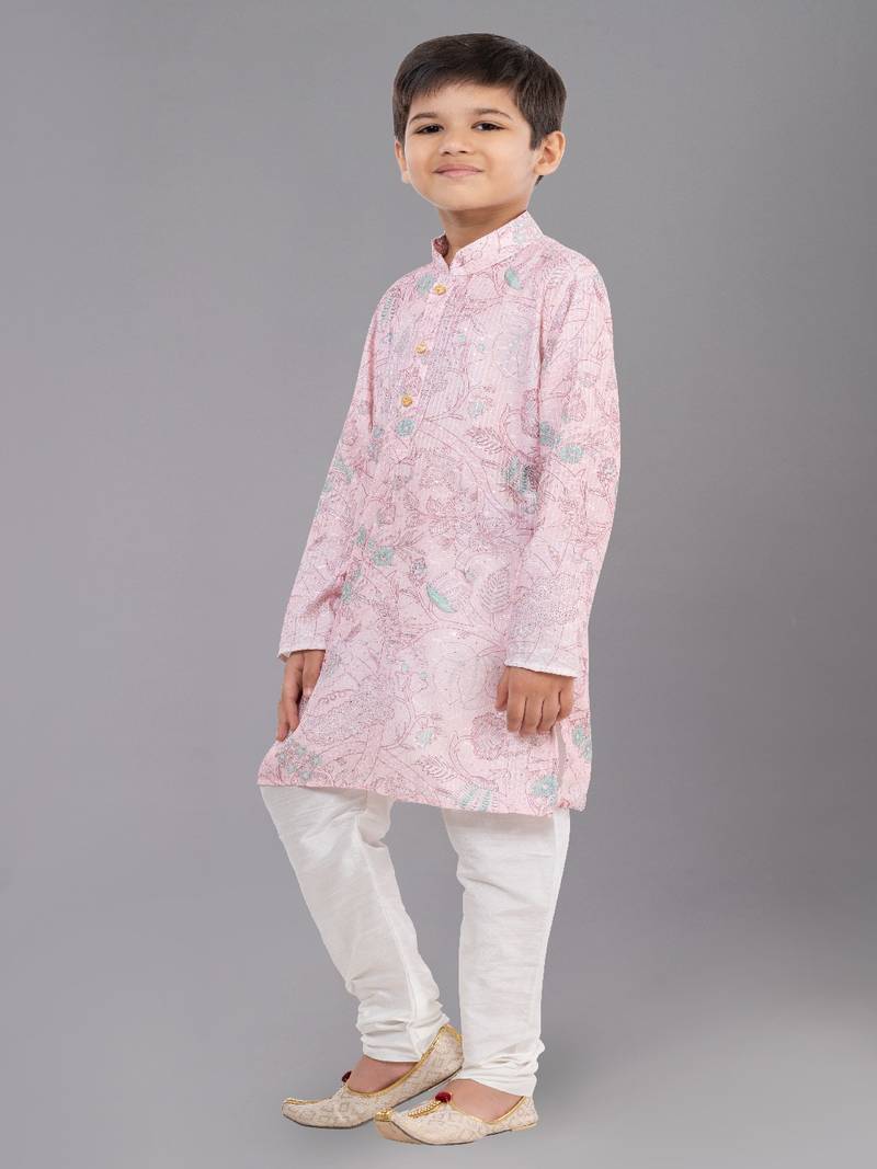 Mono Fabric-Polystar Boy's Kurta Pyjama