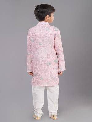 Mono Fabric-Polystar Boy's Kurta Pyjama 4