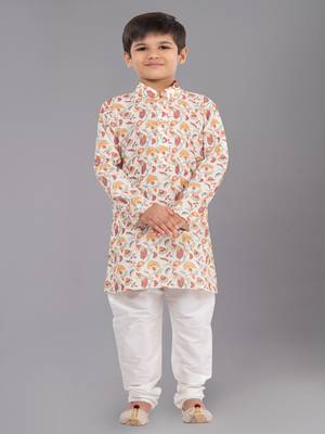 Mono Fabric-Polystar Boy's Kurta Pyjama 1