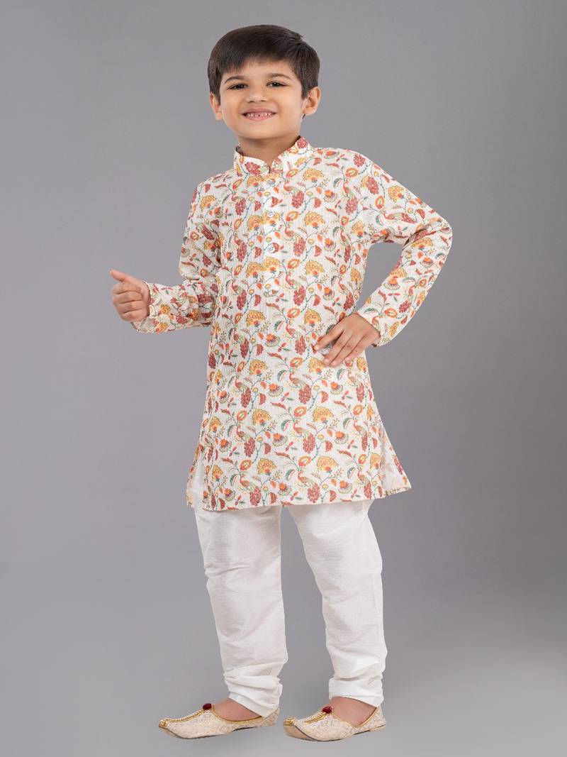 Mono Fabric-Polystar Boy's Kurta Pyjama