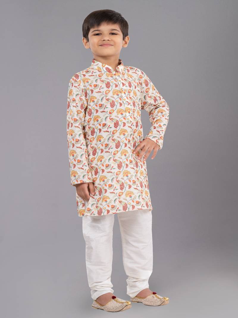 Mono Fabric-Polystar Boy's Kurta Pyjama