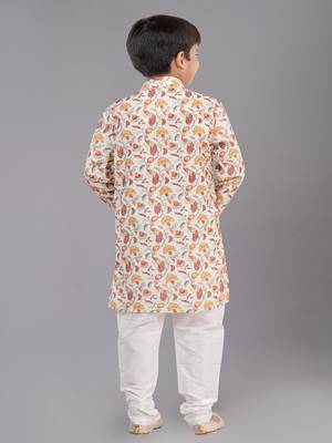 Mono Fabric-Polystar Boy's Kurta Pyjama 4