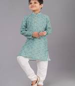 Mono Fabric-Polystar Boy's Kurta Pyjama