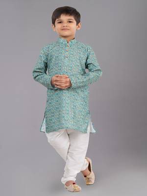 Mono Fabric-Polystar Boy's Kurta Pyjama 2