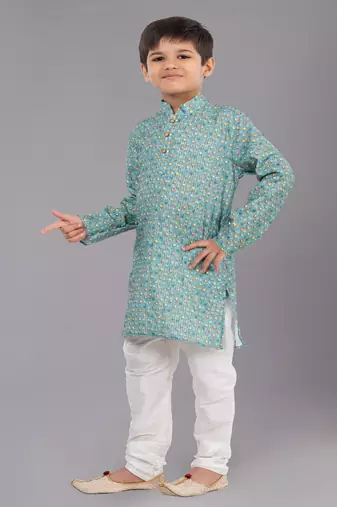 Mono Fabric-Polystar Boy's Kurta Pyjama