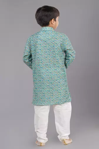 Mono Fabric-Polystar Boy's Kurta Pyjama