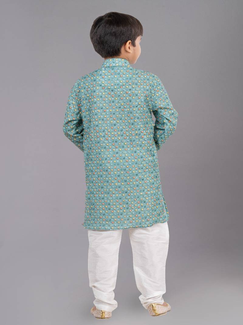 Mono Fabric-Polystar Boy's Kurta Pyjama