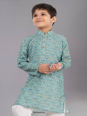 Mono Fabric-Polystar Boy's Kurta Pyjama 5