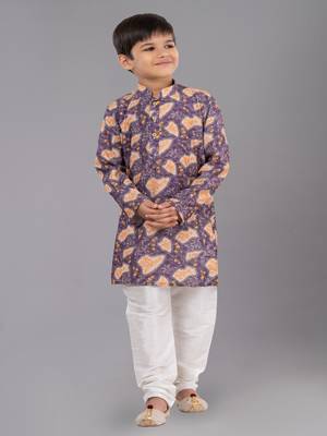 Mono Fabric-Polystar Boy's Kurta Pyjama 1