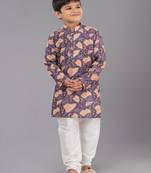 Mono Fabric-Polystar Boy's Kurta Pyjama