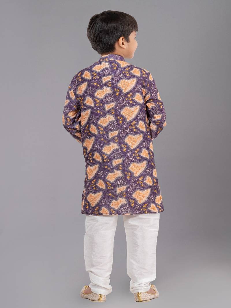 Mono Fabric-Polystar Boy's Kurta Pyjama
