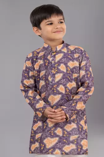 Mono Fabric-Polystar Boy's Kurta Pyjama
