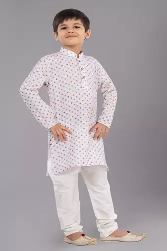 Mono Fabric-Polystar Boy's Kurta Pyjama